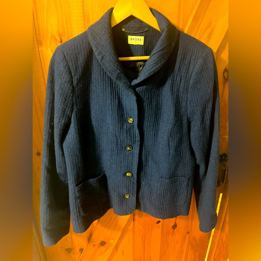 Wool Brora Jacket- L